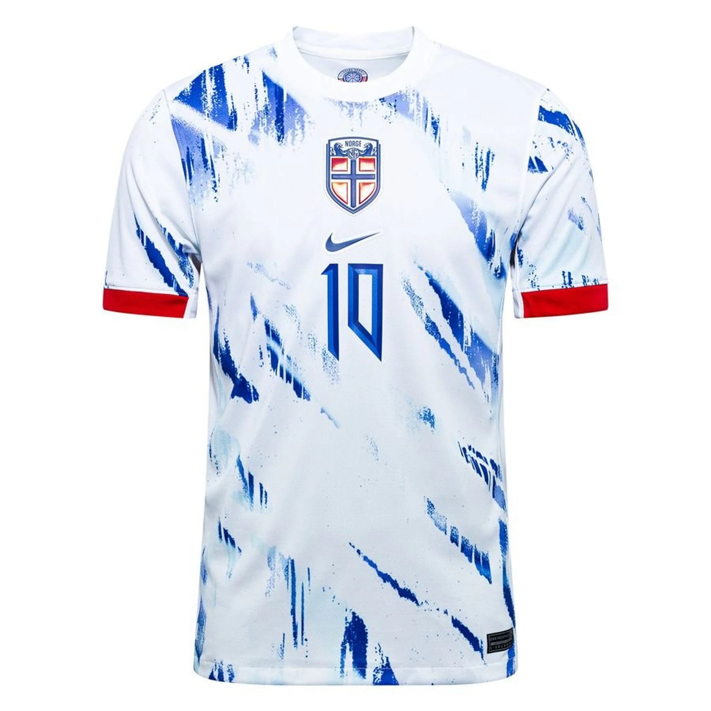 #10 ﾃ賄egaard Norway Away Jersey 2024/2025
