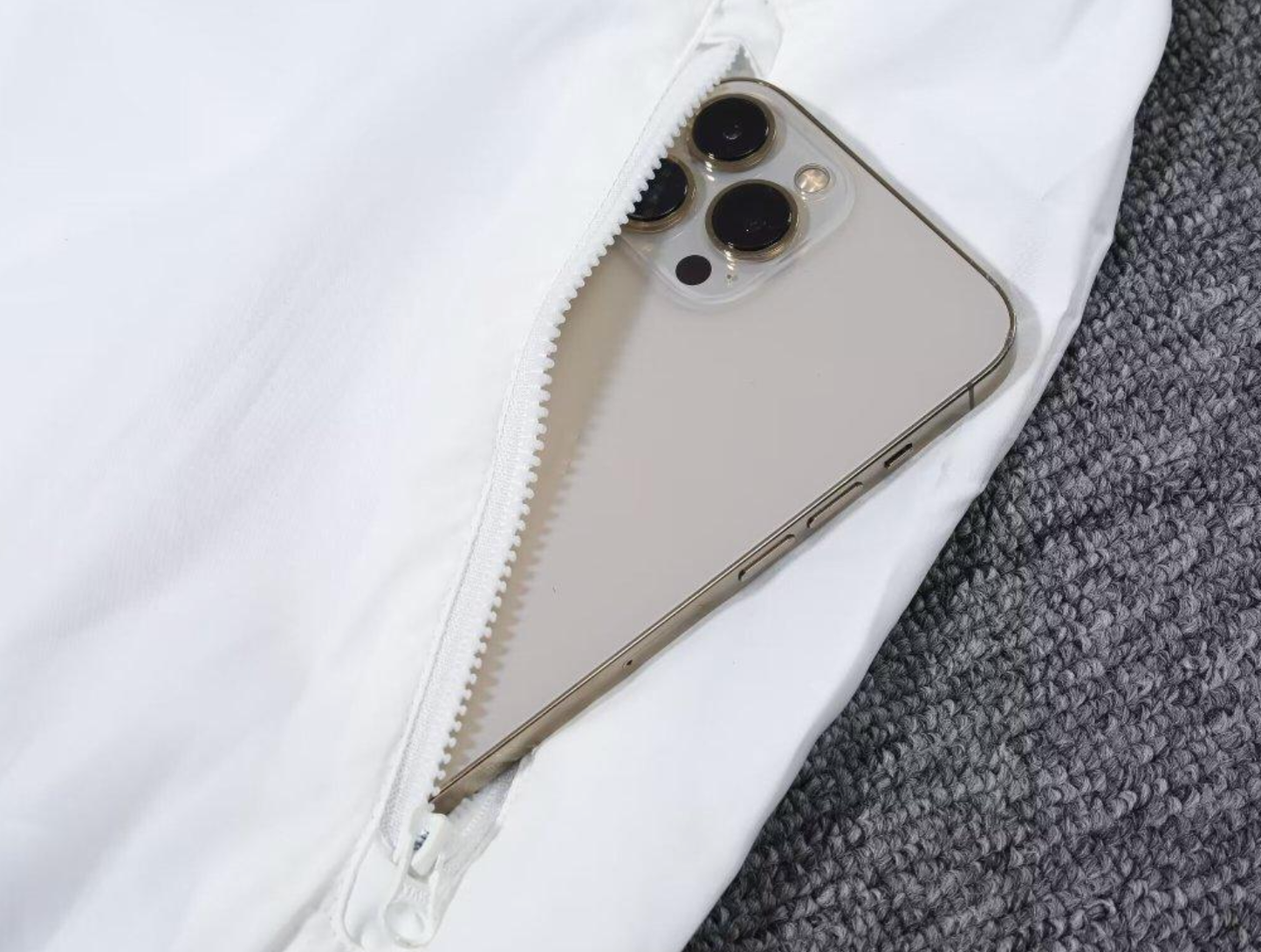 England Windbreaker White