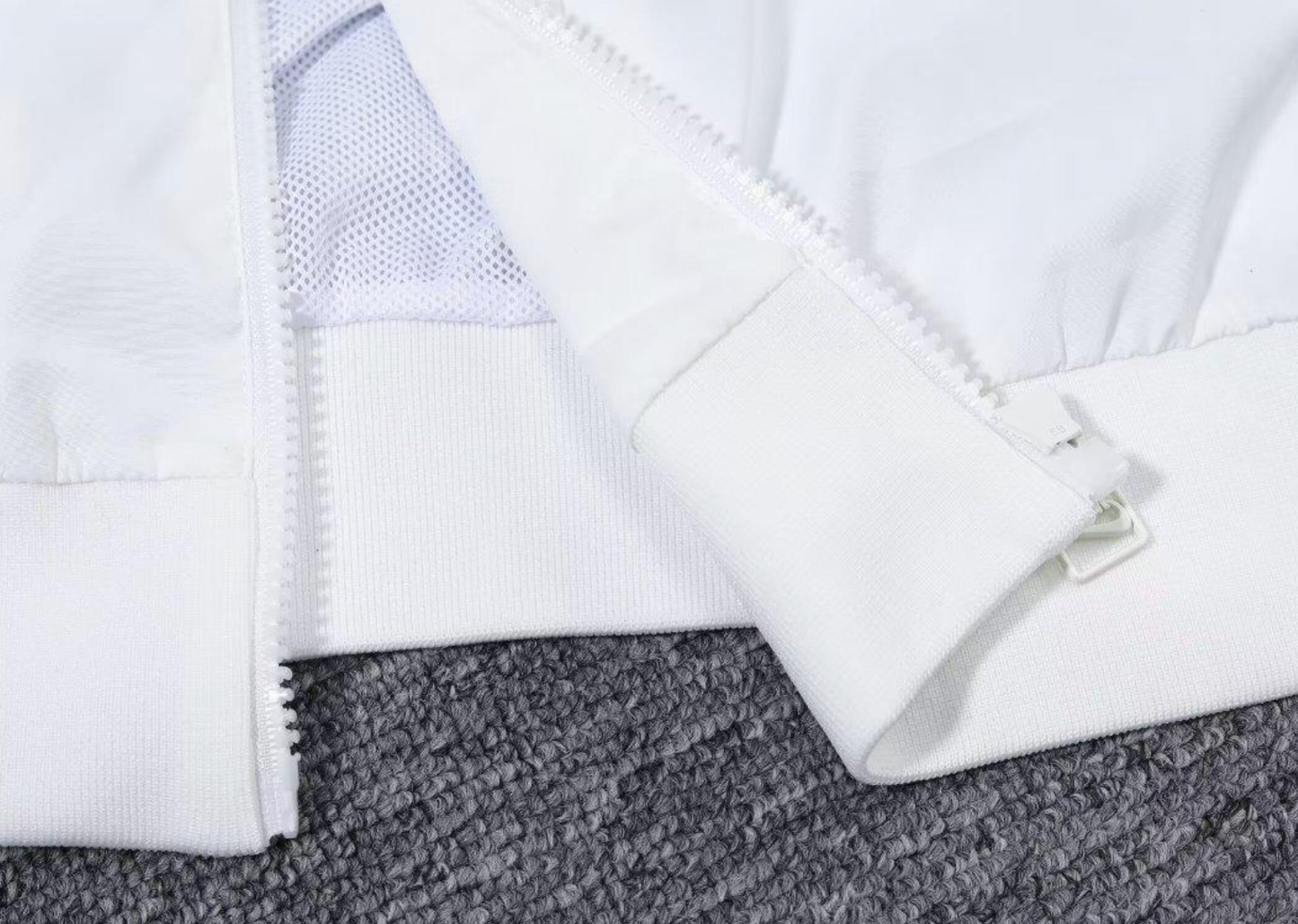 England Windbreaker White