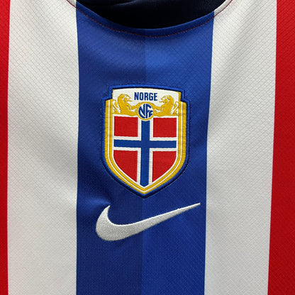 #10 ﾃ賄egaard Norway Home Jersey 2024/2025