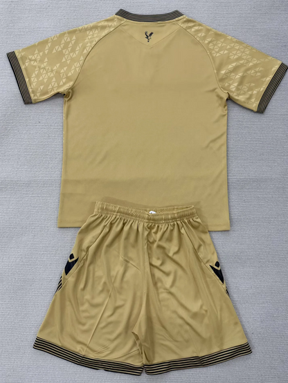 Kids Crystal Palace Away Eagle Gold Kit 2025/26