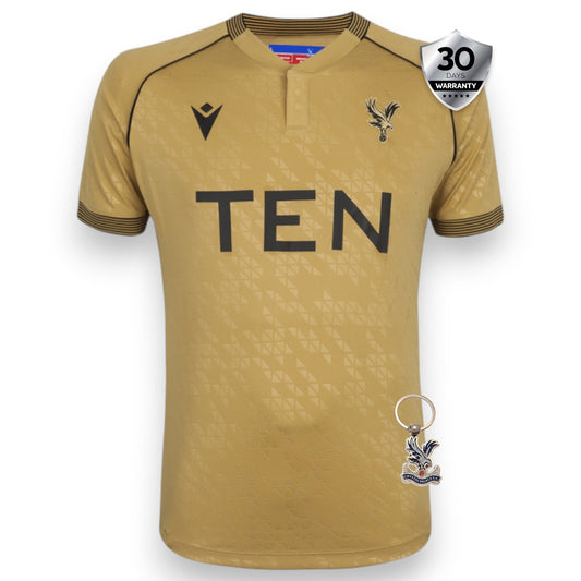 Crystal Palace Away Eagle Gold Jersey 2025/26