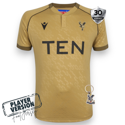 Crystal Palace Player Away Eagle Gold Jersey 2025/26