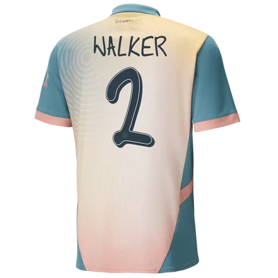 #2 Walker Manchester City Fourth Definitely City Jersey 2024/2025