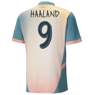 #9 Haaland Manchester City Fourth Definitely City Jersey 2024/2025