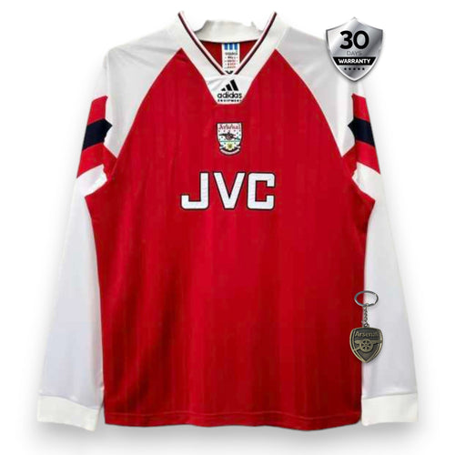 Arsenal Retro Jersey Home 1992/94 Long Sleeve - Remake