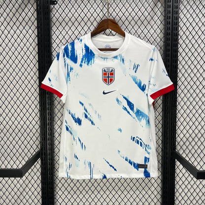 #10 ﾃ賄egaard Norway Away Jersey 2024/2025