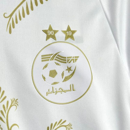 Algeria Karakou White Gold Jersey 2025/25