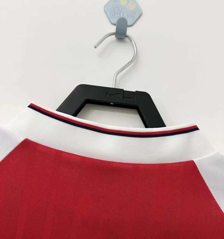 Arsenal Retro Jersey Home 1992/94 Long Sleeve - Remake