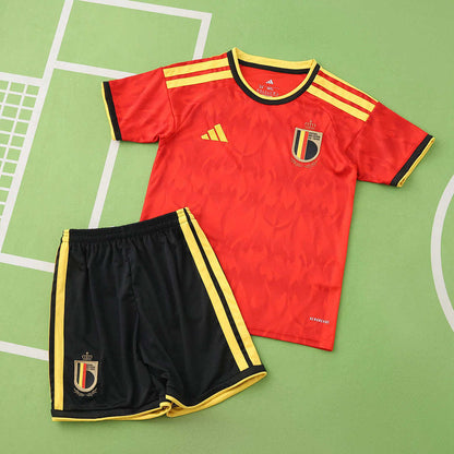 Kit Kids Belgium World Cup 2026 Jersey