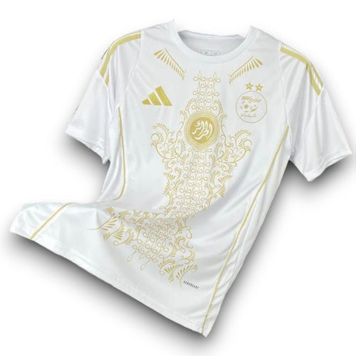 Algeria Karakou White Gold Jersey 2025/25