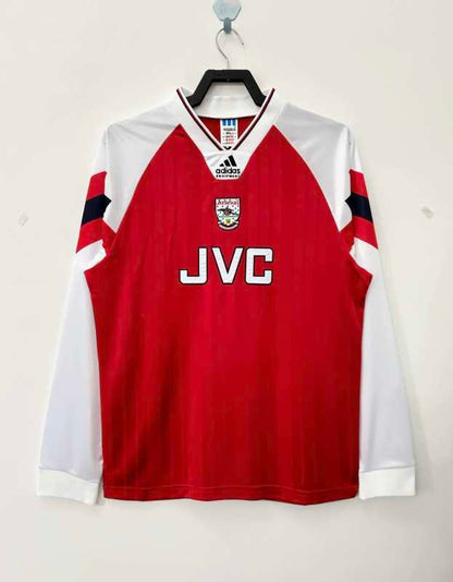 Arsenal Retro Jersey Home 1992/94 Long Sleeve - Remake