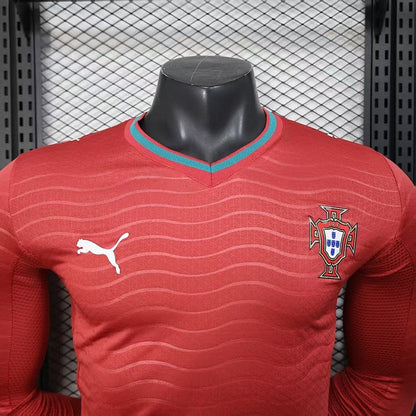Portugal World Cup 2026 Jersey Player Version - Long Sleeve