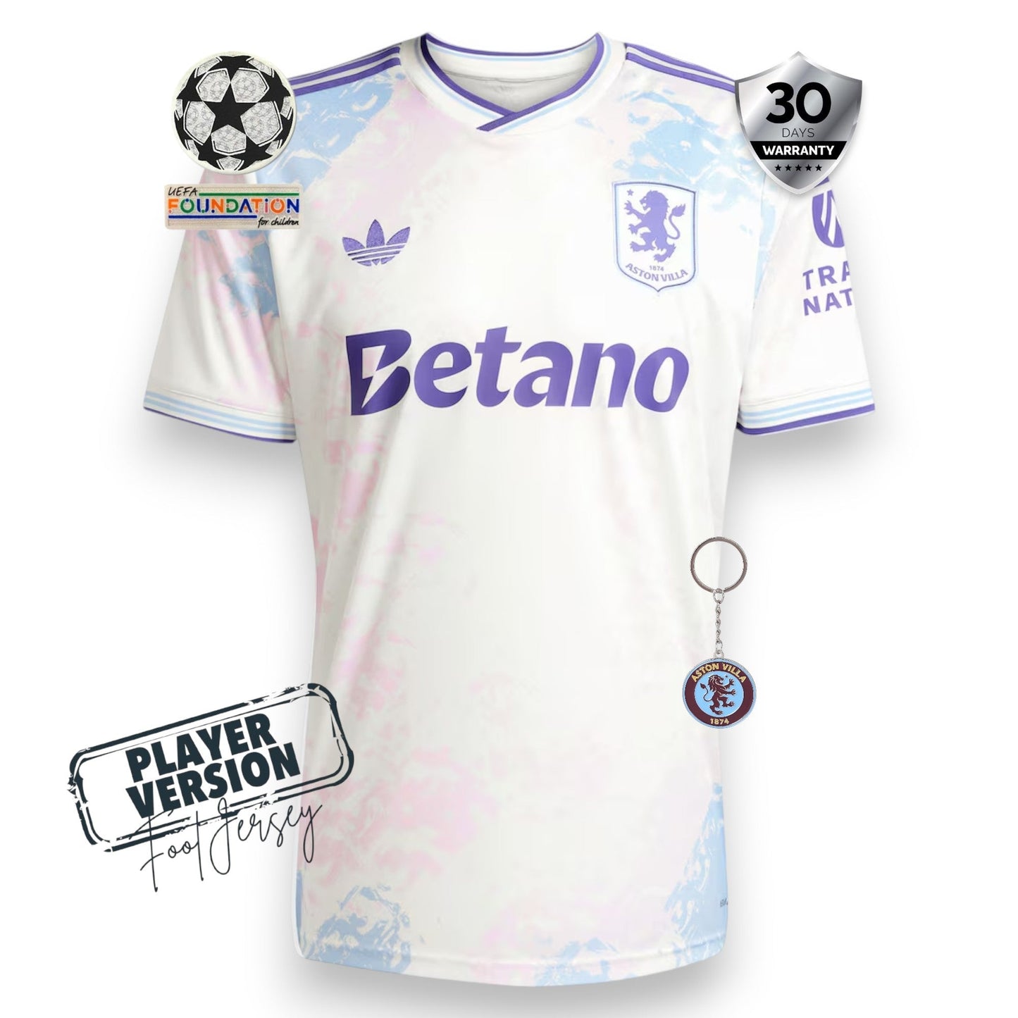 Aston Villa Player Jersey Third 2025/26