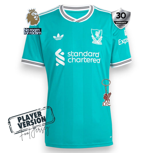Liverpool Player Jersey Third 2025/26
