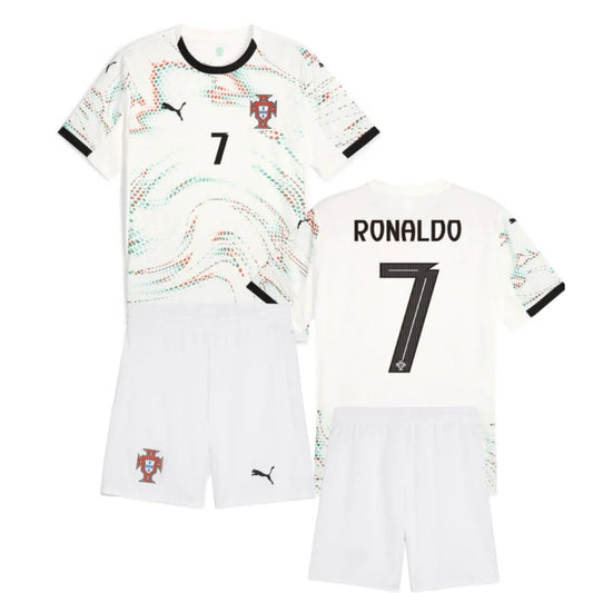 Kids Portugal Away 2025/26 - CR7 C. Ronaldo