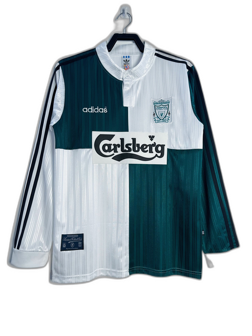 Liverpool 95/96 II Away Jersey - Long Sleeve Retro Version