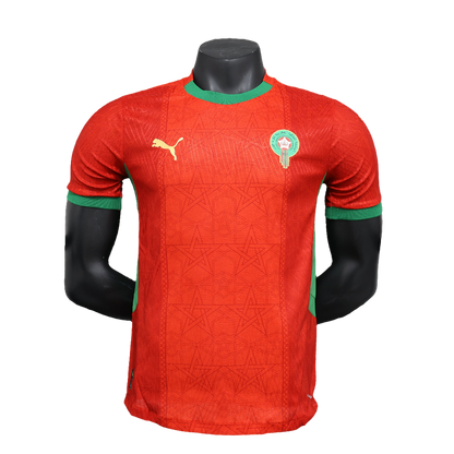 Morocco Home Jersey 2025 - Player Version